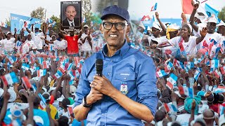 LIVE🔴KAYONZA PAUL KAGAME UMUKANDIDA WA FPR INKOTANYI YAKIRIWE BIDASANZWE [upl. by Derayne]