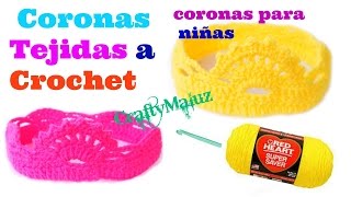 Como hacer diadema a crochet en 20 minutos  vincha tejida  banda para el cabello hecha a mano [upl. by Lyreb271]