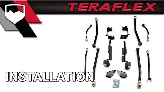 TeraFlex Install JK Long Arm Kit Part 1 of 7 [upl. by Anitsrhc]