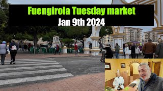 Fuengirola Tuesday Market Jan 9th 2024 [upl. by Natassia692]