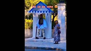 The Evzones  the elite Greek Presidential Guard  Hellas viral athensgreece greek travel [upl. by Odo185]