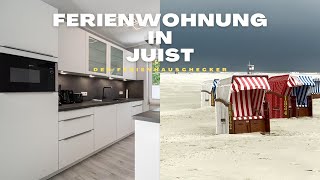 Luxus  Ferienwohnung auf Juist  2023 komplett renoviert mit zwei Schlafzimmern [upl. by Aika]