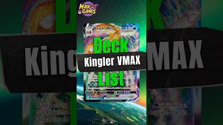 Deck List Kingler VMAX Pokémon TCG [upl. by Laamak]