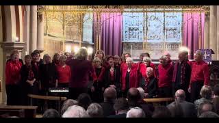 Crossing The Bar  Earthly Voices Choir of Cobham Surrey  2024 Elmbridge Festival of Choirs Hersham [upl. by Laenaj742]