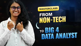 Transform from NonTech to Data Analyst  Masterclass  Coding Ninjas [upl. by Sup]