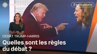 Débat présidentiel  soir décisif pour Donald Trump et Kamala Harris  Dabord linfo [upl. by Erialb]