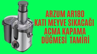 ARZUM AR180 KATI MEYVE SIKACAĞI AÇMA KAPAMA DÜĞMESİ TAMİRİ [upl. by Debarath]