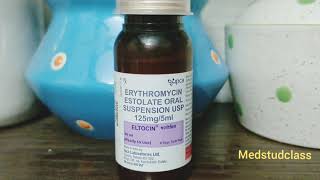 Eltocin suspension erythromycin syrup Hindi me full jaankari [upl. by Blisse984]