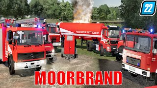 LS22  GTLF 90000 zu Moorbrand Großeinsatz für die Feuerwehr [upl. by Puff874]