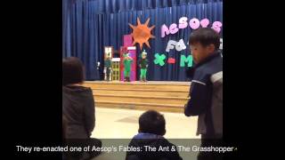 The Ant and the Grasshopper  Jalens Christmas Performance Part2 [upl. by Morice949]