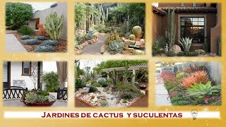 Jardines de cactus y suculentas [upl. by Hsiwhem]