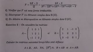 3 suite 2 corrigé exercice 1 sur les polynome de la série2 algèbre smpc [upl. by Tosch832]