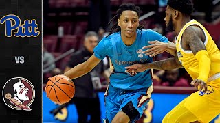 Pittsburgh vs Florida State Mens Basketball Highlight 202122 [upl. by Auberta799]