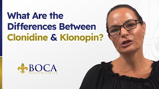 What Are the Differences Between Clonidine amp Klonopin [upl. by David]