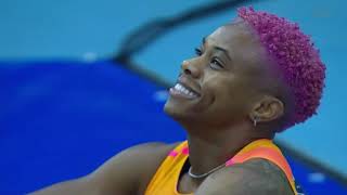 Devynne Charlton Runs 01 Seconds Off Womens 60m Hurdles World Record At World Indoor Tour Madrid [upl. by Sarette496]