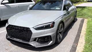 2019 Audi RS5 Sportback for sale  walk around video [upl. by Yknarf]