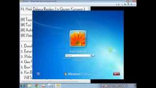 Hack window Password with Kon Boot [upl. by Goldstein885]