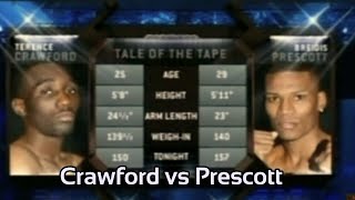 FULL Fight  Terence Crawford vs Breidis Prescott March 30 2013 Buds Breakout fight [upl. by Eberhart390]