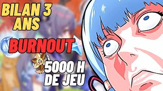 GENSHIN 3 ANS PLUS TARD  Bilan Avis et BURNOUT [upl. by Urban]