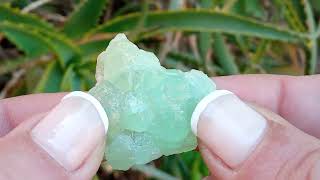 5525 prehnite from Namibia [upl. by Terra]