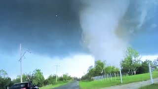 Wynnewood Oklahoma Tornado Of 2016 [upl. by Ivek]