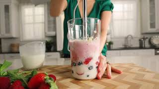 Make easy healthy smoothies with a bamix handheld processor [upl. by Anuaik]