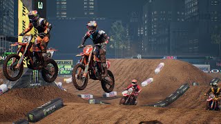 Monster Energy Supercross Season 1 Race 2 San Diego [upl. by Ellennahs941]