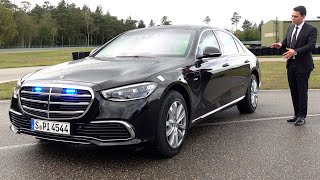 NEW 2022 Mercedes S Class GUARD V12  NEW S680 Full Review Armored Factory Drive Interior [upl. by Saimerej]