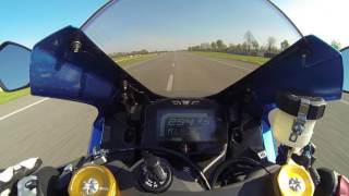 2017 Suzuki GSXR 1000 R Onboard 0299 kmh [upl. by Anasiul]