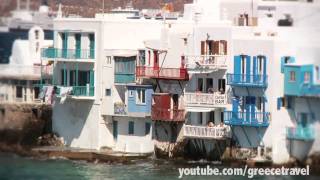 Greece Vacation  Mykonos Santorini Patmos Crete Athens [upl. by Aihsas119]