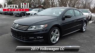 Certified 2017 Volkswagen CC RLine 20T Executive wCarbon Cherry Hill NJ VU8458 [upl. by Aletta]