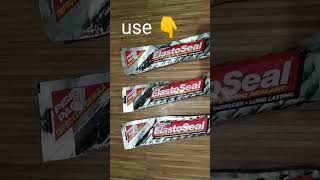 How to fix pvc trap using ELASTOSEAL PIONEER PRO HIGHGRADE WATERPROOFING sealant SHORTS ytfeeds [upl. by Adnotal]