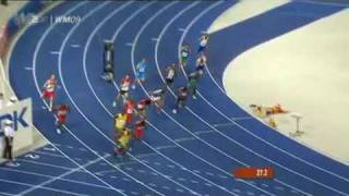 HD Jamaica Wins Gold Over 4 x 100 Meters 2009 Berlin Relay  Staffel [upl. by Nauqat]