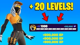 Fortnite SEASON OG CHAPTER 4 AFK XP GLITCH In Chapter 4 400000 XP [upl. by Akanke]