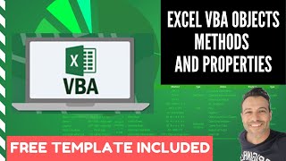 VBA Objects Properties and Methods Explained with VBA Examples using Excel 2019 [upl. by Nahsrad]