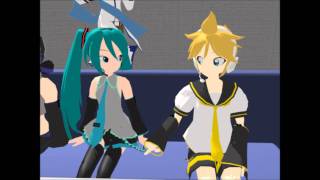 MMD Miku x Len 1 [upl. by Herald]