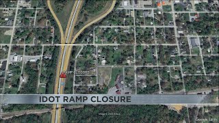 IDOT closes I57 onramps [upl. by Rimaa]