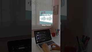 Podcasts si están aprendiendo francés 🎧 🇫🇷 clasedefrances tips francesonline idiomas [upl. by Yasnil]