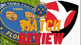 Shrewsbury Town FC vs Cheltenham Town FC Match Review [upl. by Dolan]