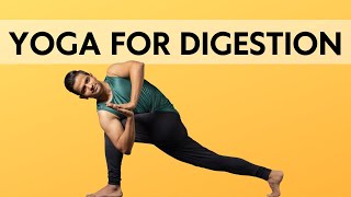 Yoga for Digestion  Yoga for Gut Health  Yoga With Naveen [upl. by Crocker]