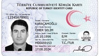 Türkiye Cumhuriyeti Yeni Kimlik Kartı Hakkında Bilgiler [upl. by Barbur]