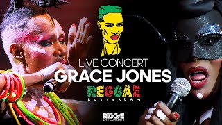 Grace Jones Just SHOCKED the World What Happened at the Reggae Rotterdam Festival [upl. by Engleman]