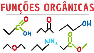 Identificando Funções Orgânicas Álcool Amina cetona [upl. by Yraeht]