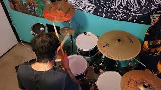 Fabrik  Black Lake fabrik drumcover groove yamahaead10 [upl. by Anastase56]