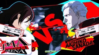 Hidakashogo Shadow Mitsuru Vs Haru hei Akihiko Persona 4 Arena Ultimax Gameplay Ps3 [upl. by Bedelia]