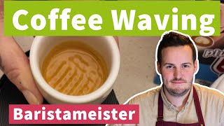 KaffeeInnovation Espresso mit Vibration verbessern CoffeeWaving [upl. by Skinner499]