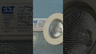 How to change a bulb transformer and lamp holder  recessed light  Down light  Changing a bulb [upl. by Eusoj]