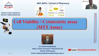 Understanding of MTT Assay colorimetric assay by Dr Satish Polshettiwar [upl. by Kumler]