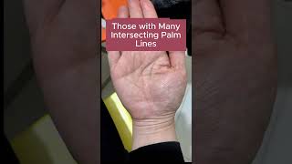 Those with Many Intersecting Palm Lines Palmistry PalmReading [upl. by Rand]