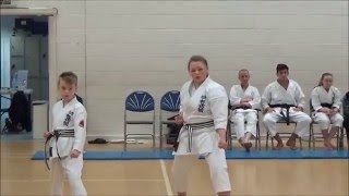 Matsumura Karate Academy 1st Dan Shotokan Black Belt Grading [upl. by Yarg856]